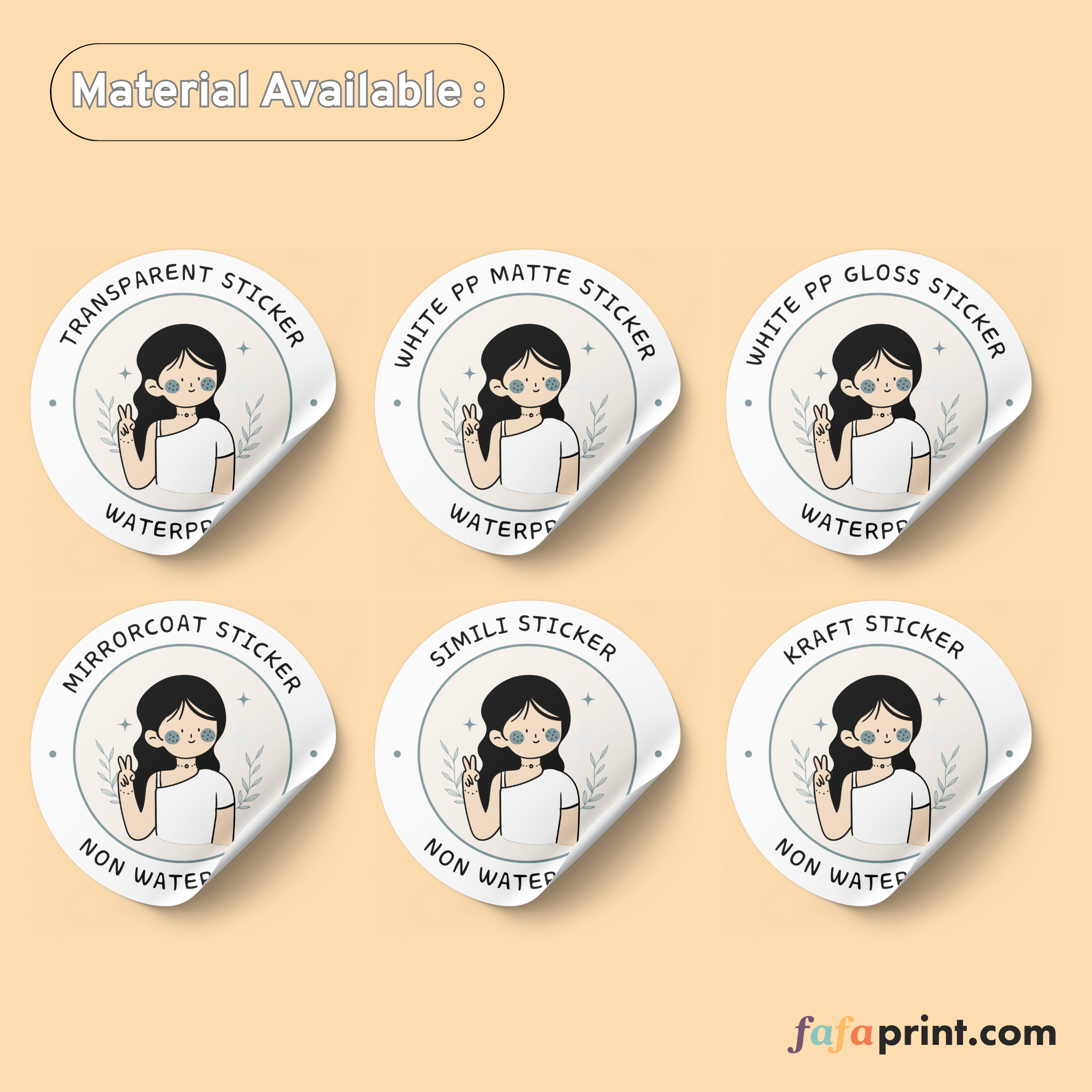 Custom Sticker / Label